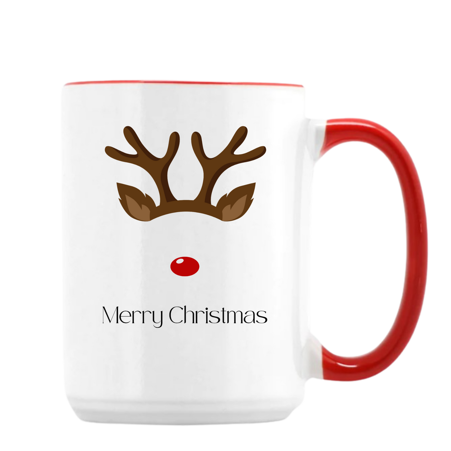 Merry Christmas Reindeer mug