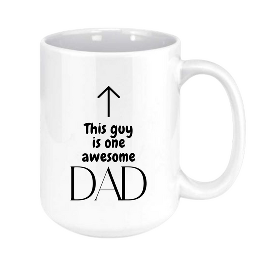 this guy is one awesome dad mug