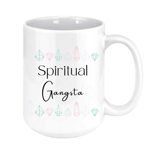 Spiritual gangsta mug