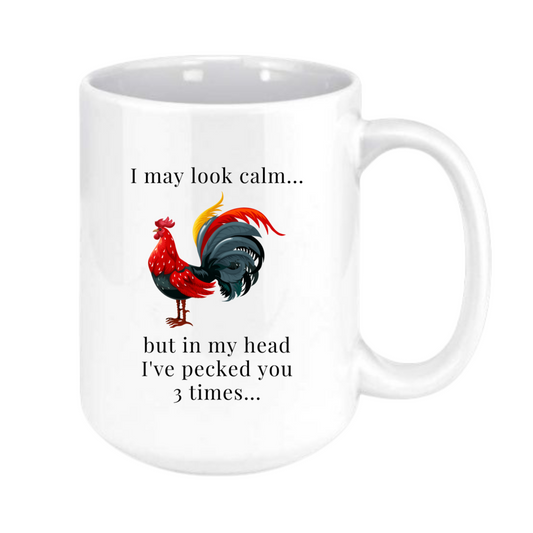 I may look calm... mug
