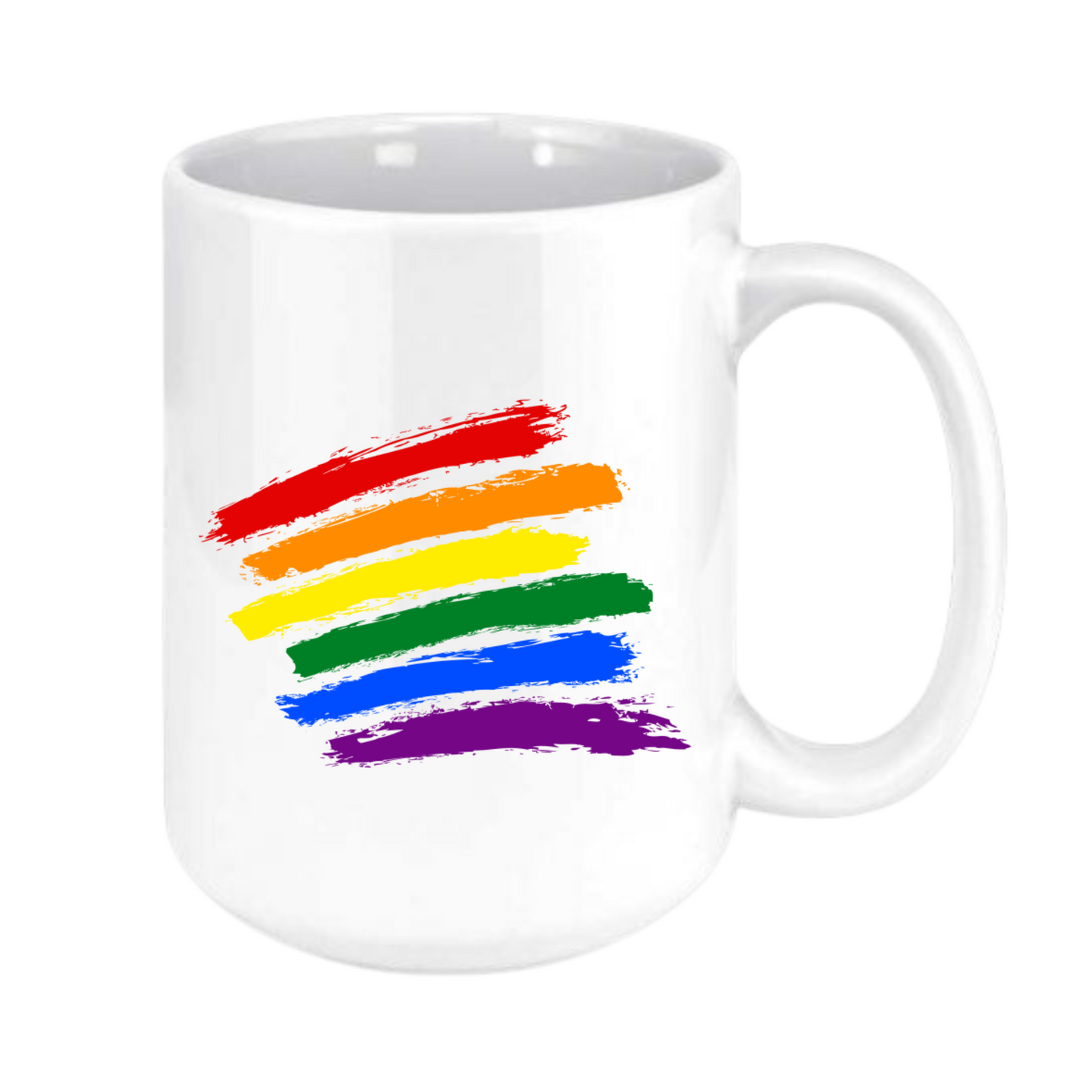 Pride flag mug