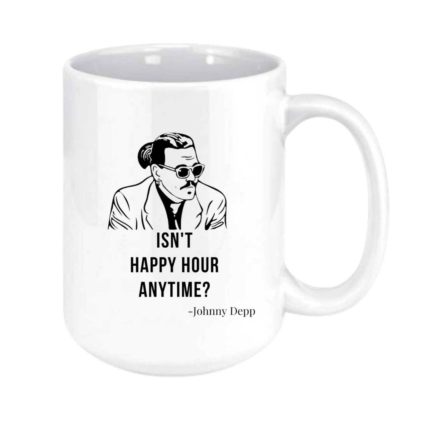 Isn't happy hour anytime? mug